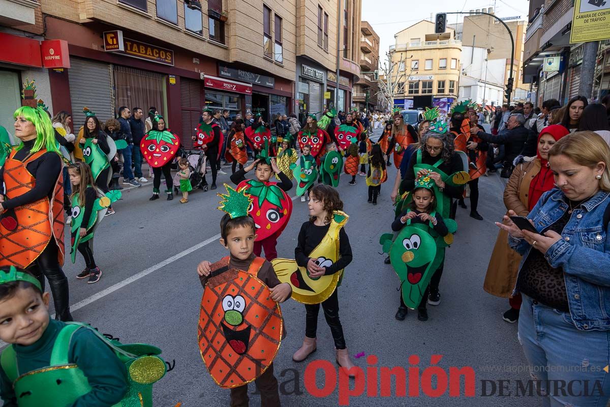 Los niños toman las calles de Cehegín en su desfile de Carnaval