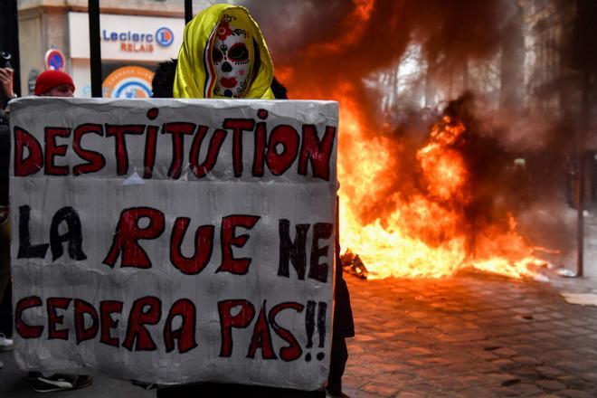 Francia arde en la nueva jornada de protestas