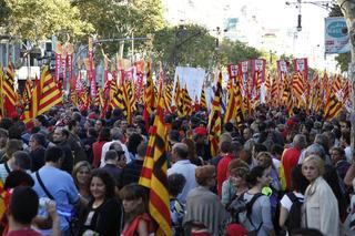 Masiva manifestación en Barcelona contra la reforma laboral