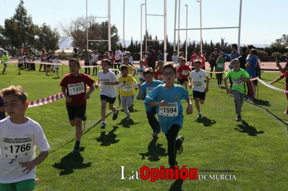 Final Cross Escolar de Lorca: Benjamin masculino