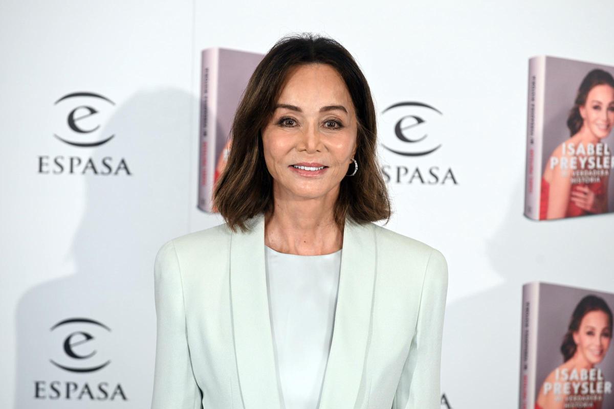 Isabel Preysler, en el Hotel Mandarin Oriental Ritz de Madrid.