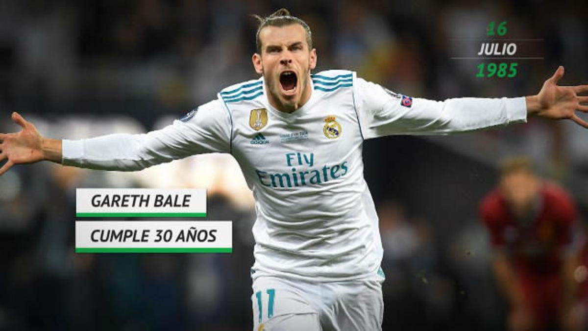 Bale cumple 30 años y espera resolver pronto su futuro en el Real Madrid