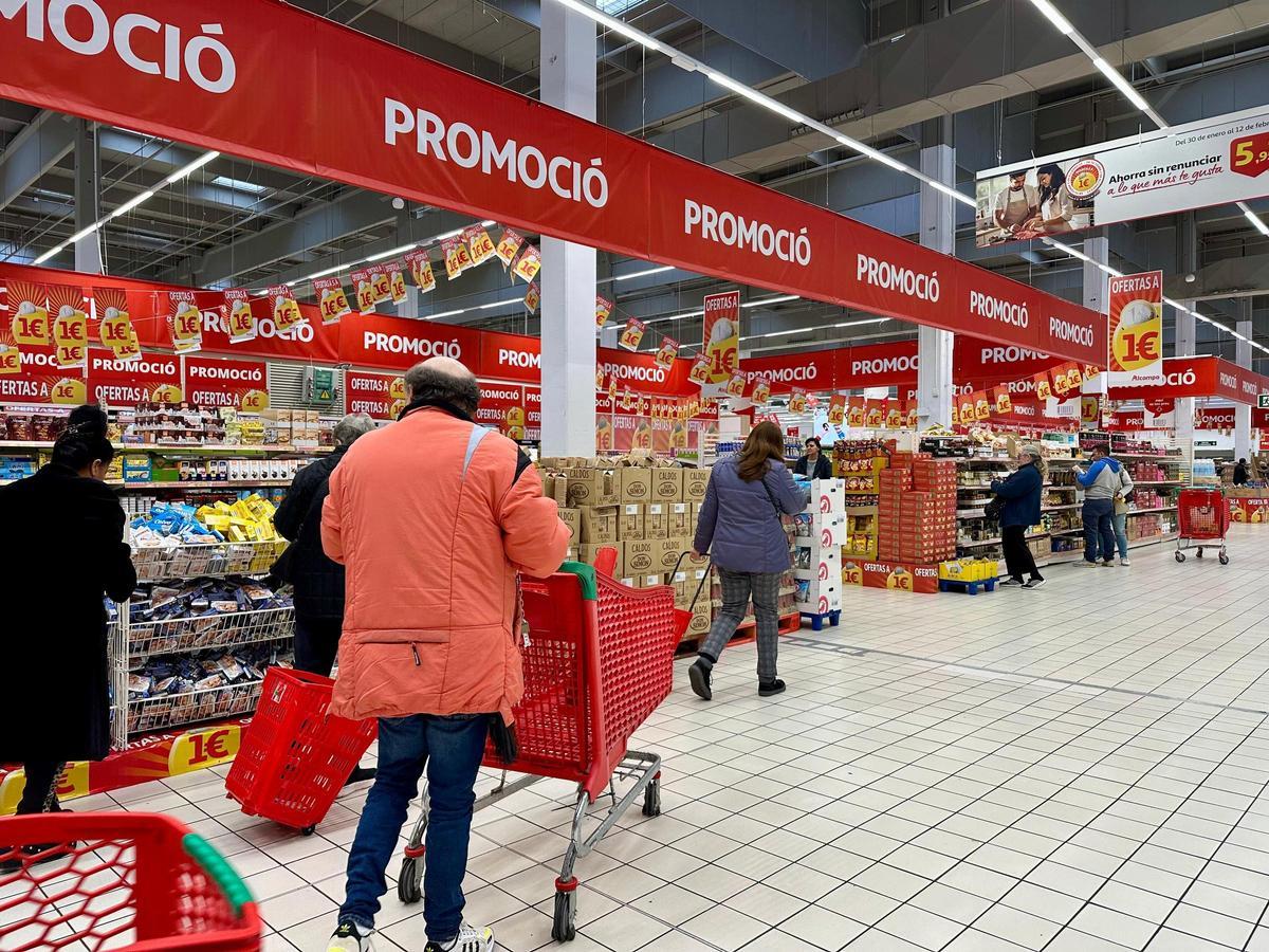 Die einzige Alcampo-Filiale auf Mallorca liegt in der Gemeinde Marratxí.