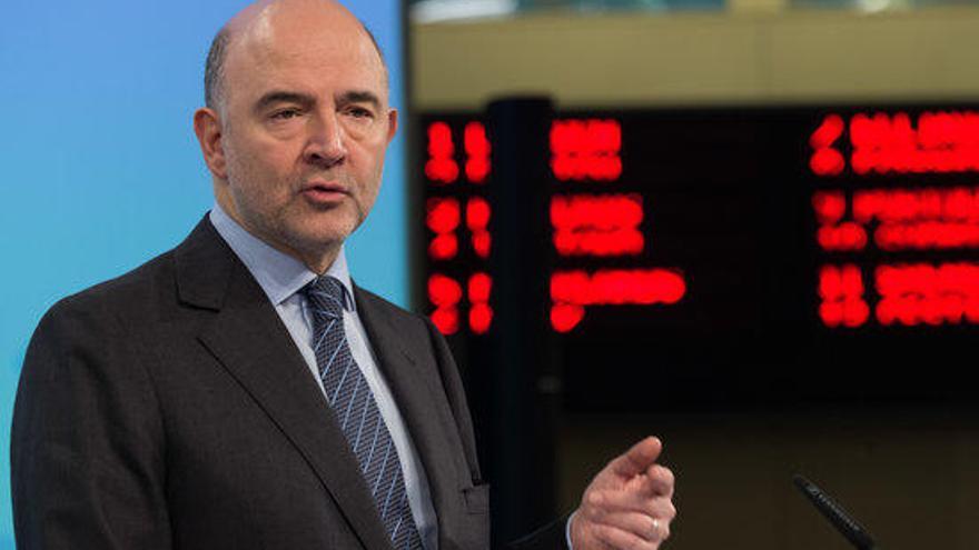 El comissari d&#039;Afers Econòmics, Pierre Moscovici