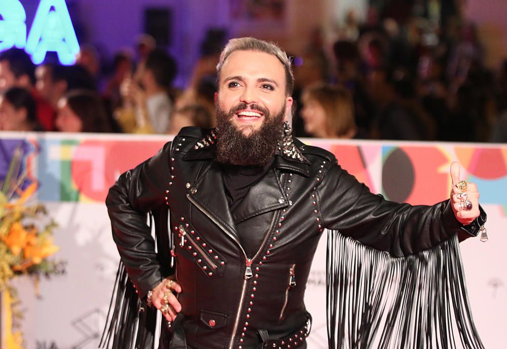 Alfombra roja de la gala del Premio Málaga