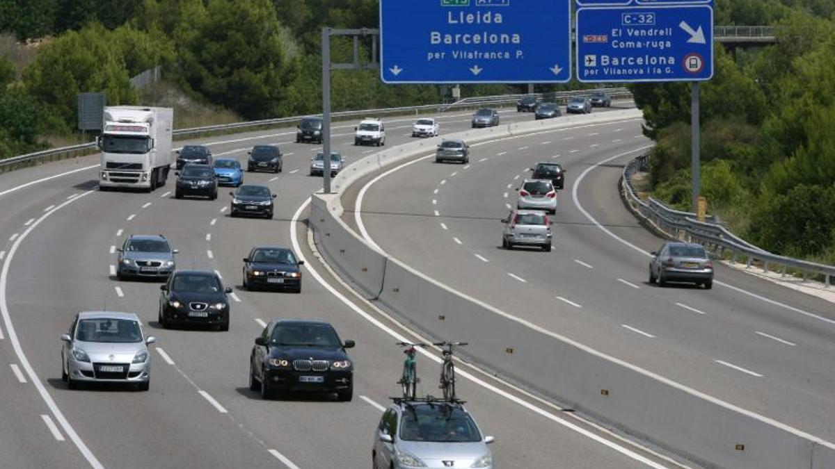 La actuación afectará la autovía de Tarragona durante un mes.