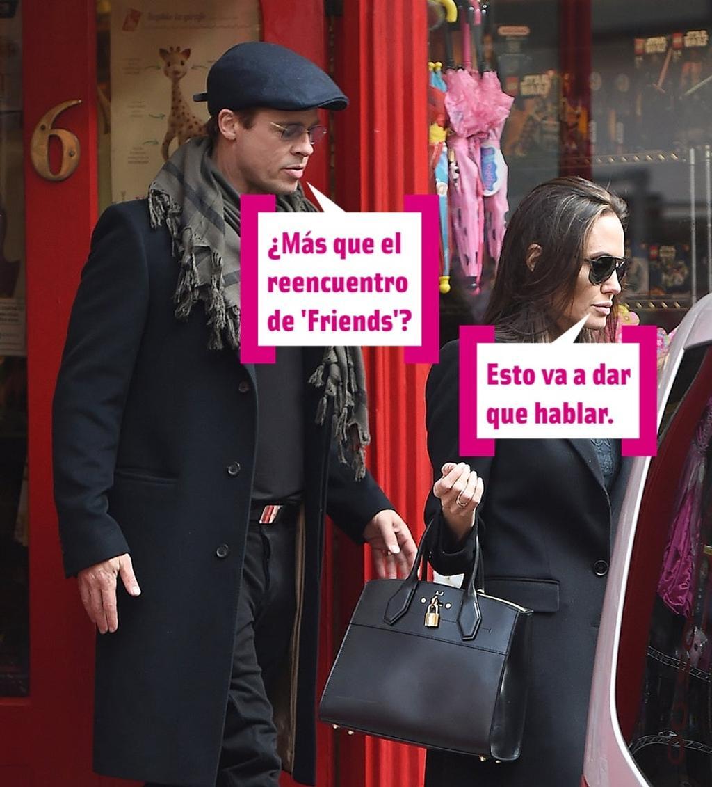 Angelina Jolie y Brad Pitt en 2016