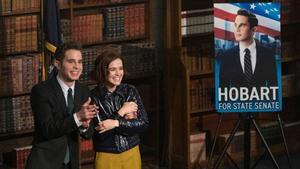 Ben Platt y Zoey Deutch, él protagonista y ella estupenda secundaria en ’The Politician’. 