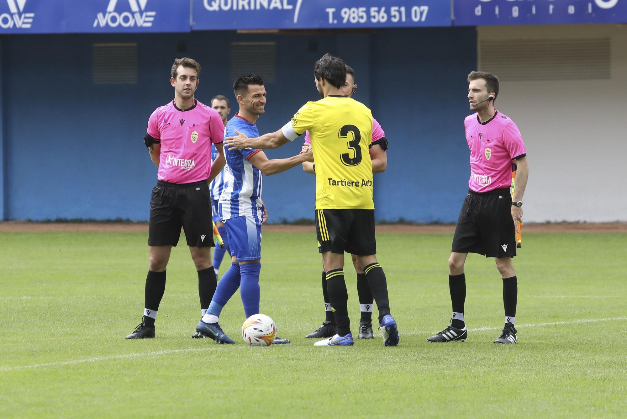 Las imágenes del partido del Oviedo contra el Avilés