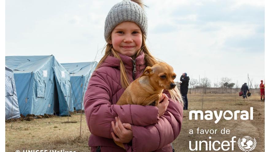 Mayoral colabora con Unicef para ayudar a los niños y familias ucranianas