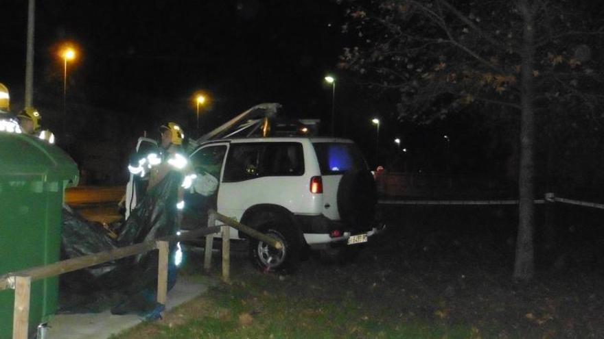 Un conductor begut mata un vianant a Sant Joan les Fonts