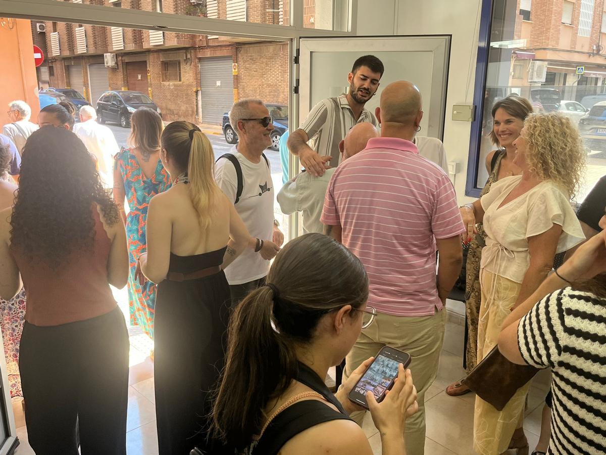 Reapertura del local de Cruz Roja.