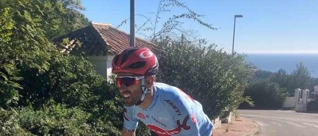 Dani Navarro, durante un entrenamiento de esta pretemporada.