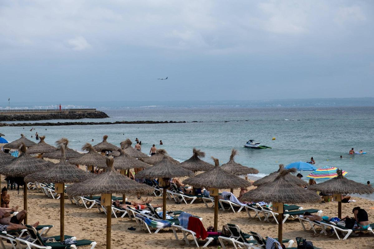 Cielo nublado en Palma
