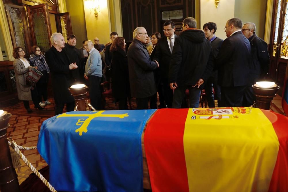 Muere Vicente Álvarez Areces: Capilla ardiente en la Junta del Principado