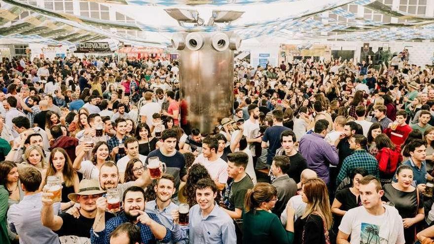 Ambiente en el Oktoberfest del año pasado.