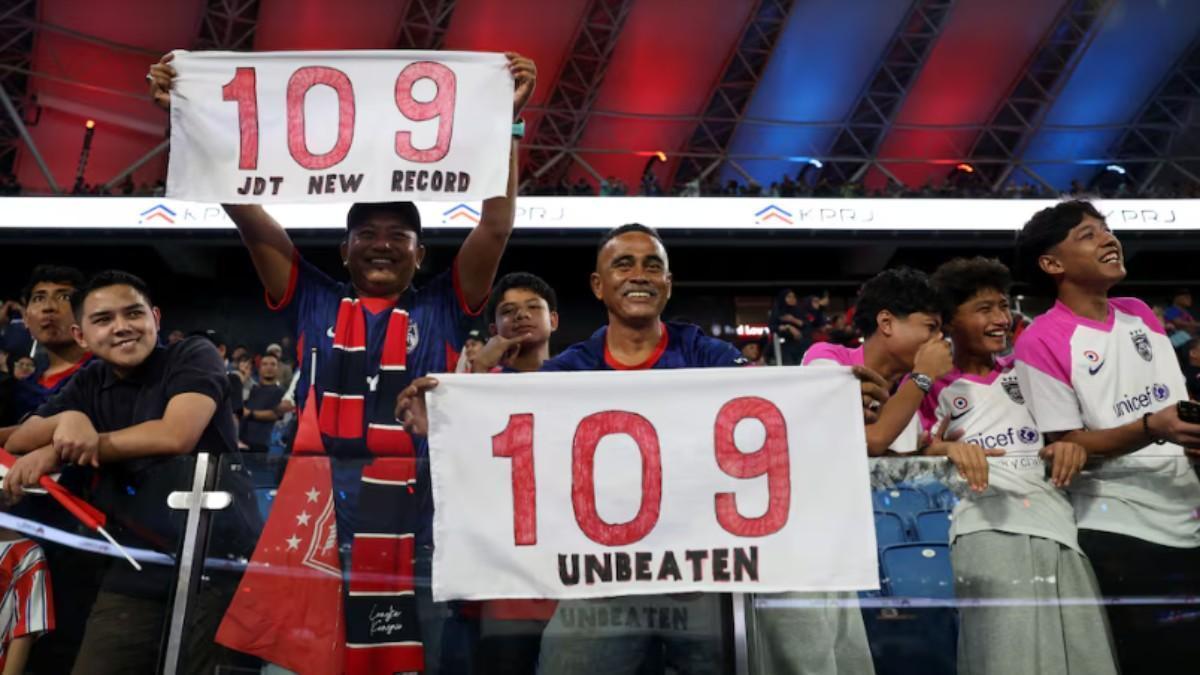 Johor Darul Takzim makes history: a world record for unbeaten streak