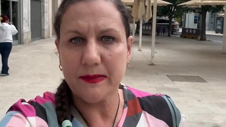 Vídeo | Àngela Domènech explica un incident a Figueres: "M'han escopit als peus"