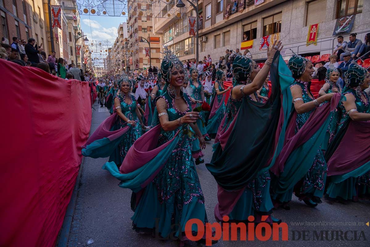 Procesión de subida a la Basílica en las Fiestas de Caravaca (Bando Moro)