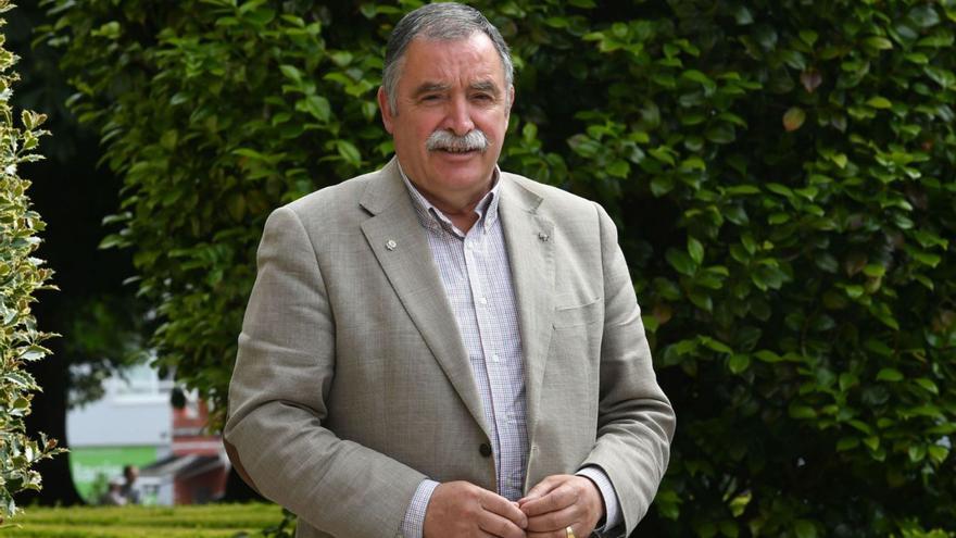 El alcalde oleirense, Ángel García Seoane, en 2019.   | // CARLOS PARDELLAS
