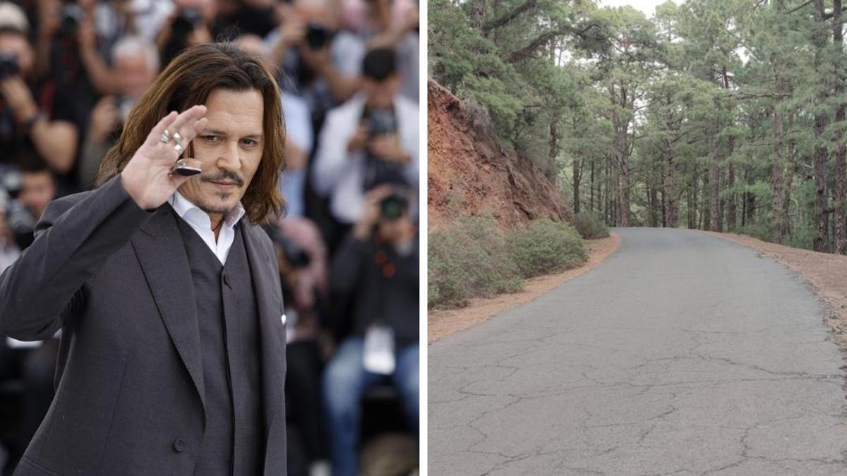 Johnny Depp de rodaje en Tenerife