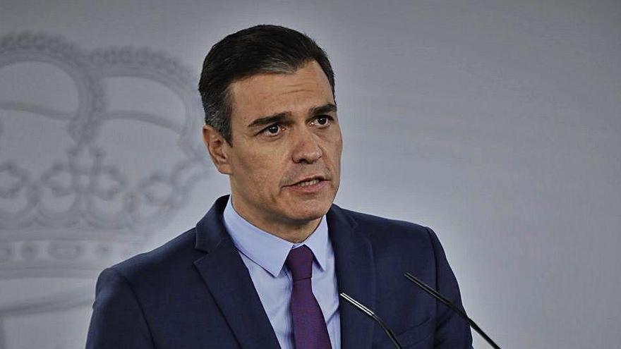 El cap del Govern espanyol, Pedro Sánchez