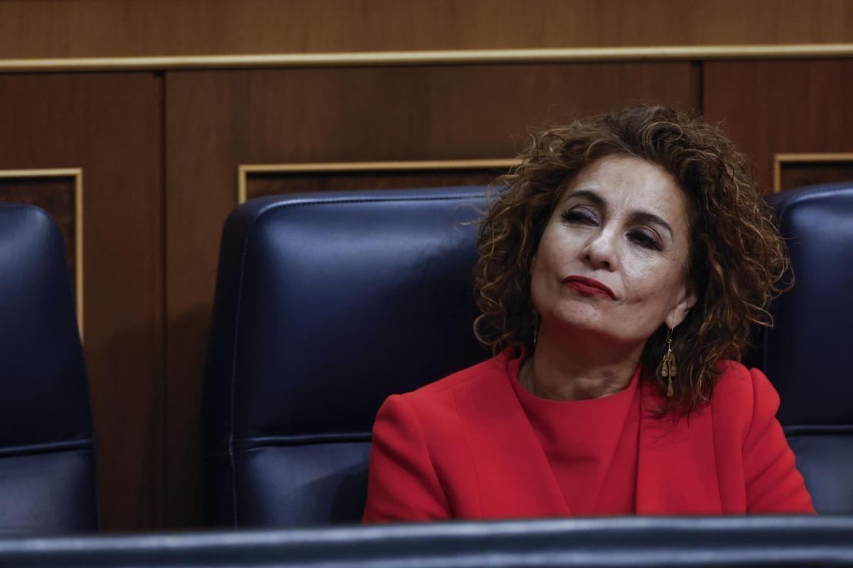 La ministra de Hacienda, María Jesús Montero.