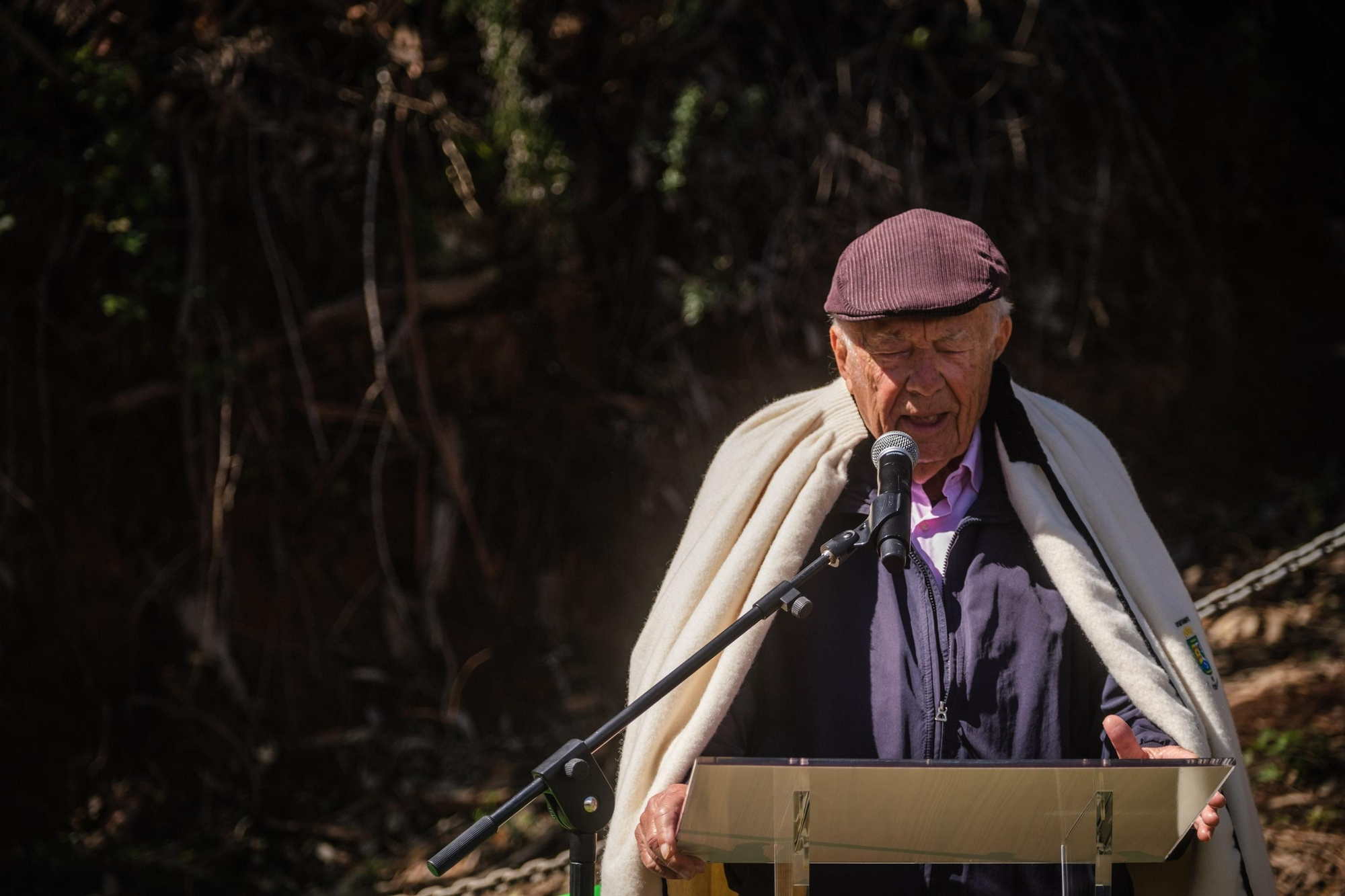Inauguración de la calle Catedrático Wolfredo Wilpret
