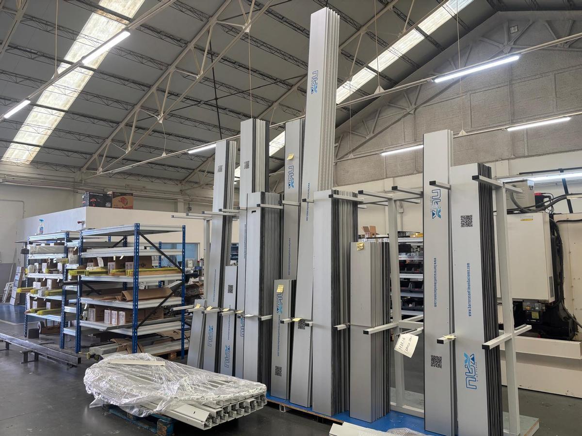 Instalaciones de la empresa en Carlet.