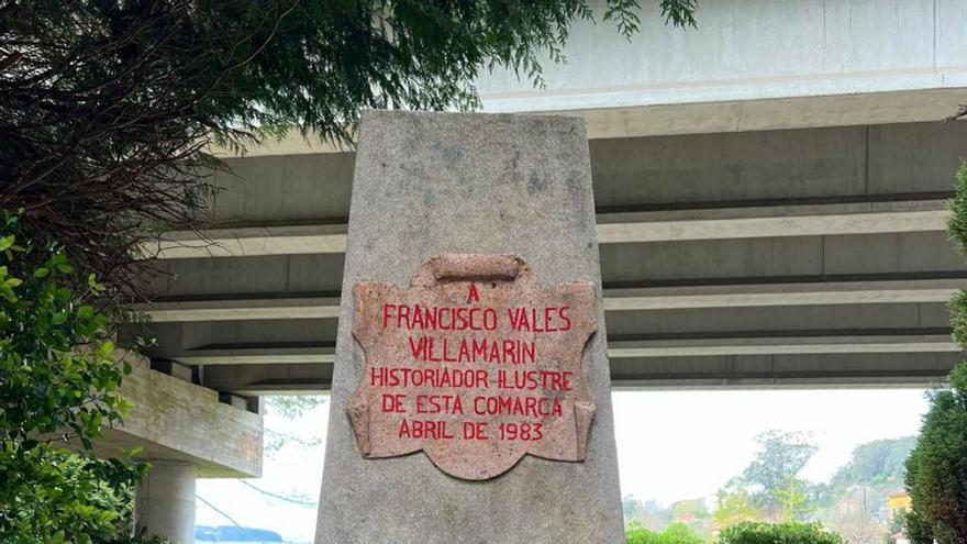 Un ‘jardín-mirador’ con mucha historia: el tributo de Ponte do Porco a Vales Villamarín