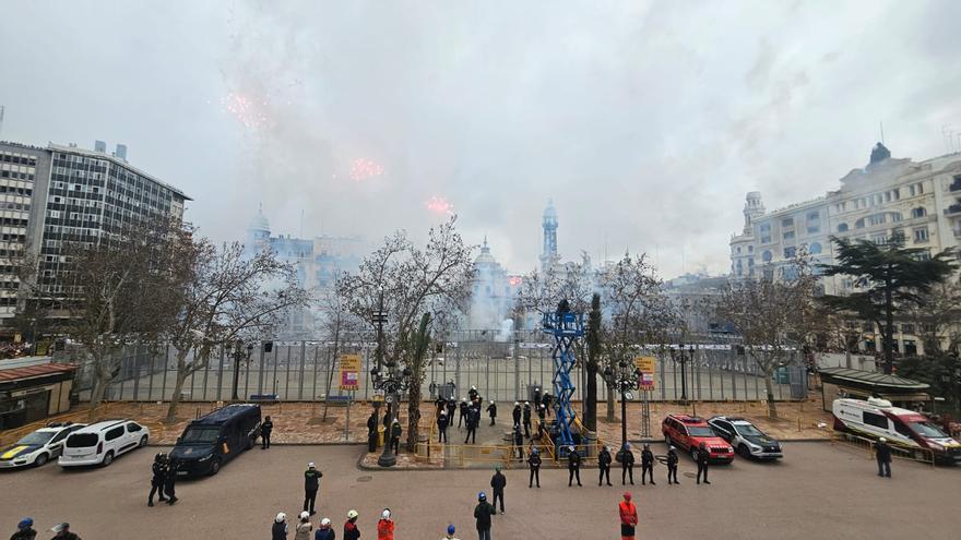 Sigue en directo la mascletà de Fallas de hoy, martes 11 de marzo