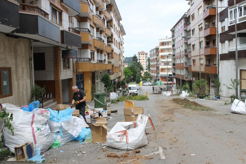 La serie "La Zona" rueda en Pravia y Gijón