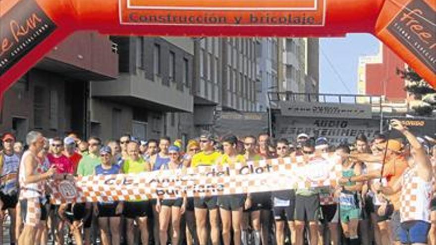 El Club Urban Running reina en el Maraclot de Burriana