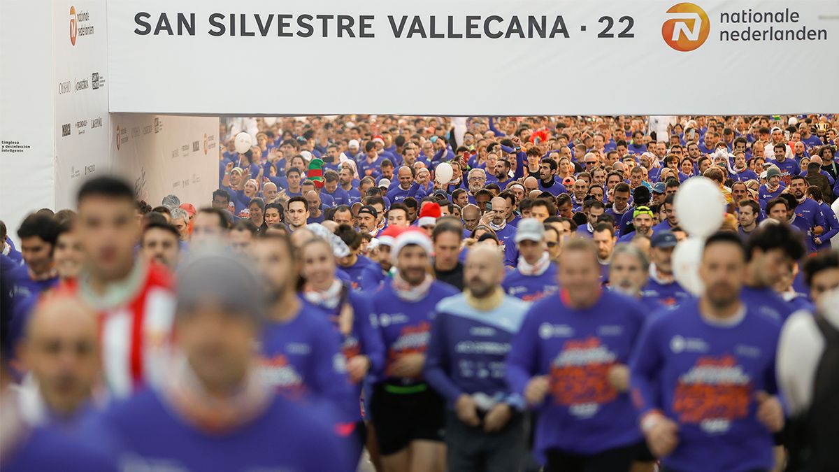 41.000 corredores participaron en la San Silvestre vallecana para cerrar el 2022