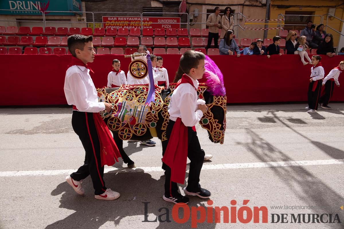 Desfile infantil en las Fiestas de Caravaca (Bando Caballos del Vino)