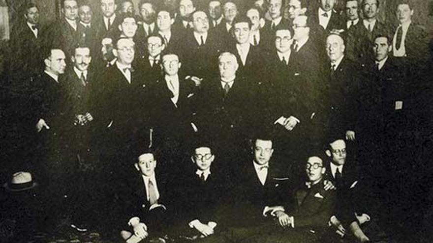 Reunión das Irmandades da Fala en 1919.   // FdV