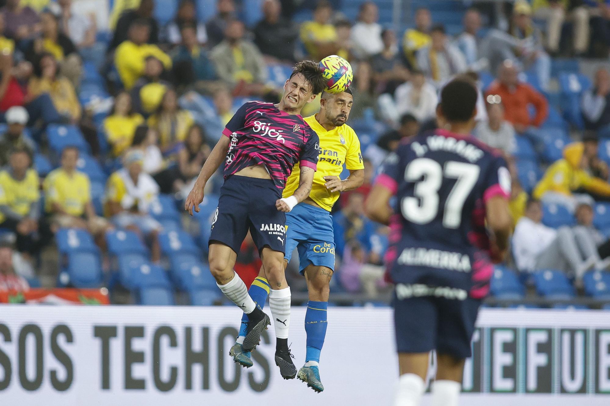 EN IMÁGENES: Así fue el sufrido empate del Sporting en Las Palmas