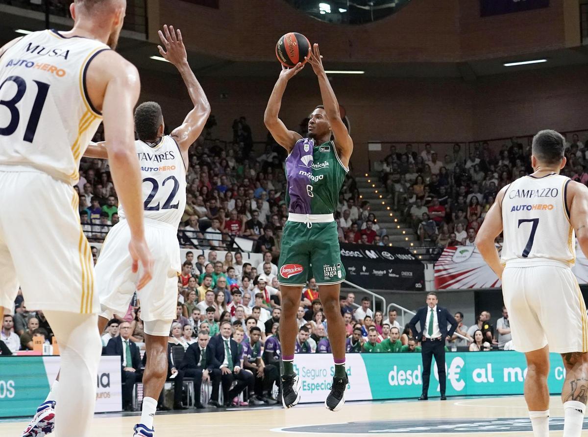 Kameron Taylor, en la final de la Supercopa Endesa contra el Real Madrid.