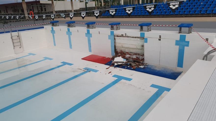 La piscina de San Fernando de Maspalomas cierra una semana después de reabrir al público
