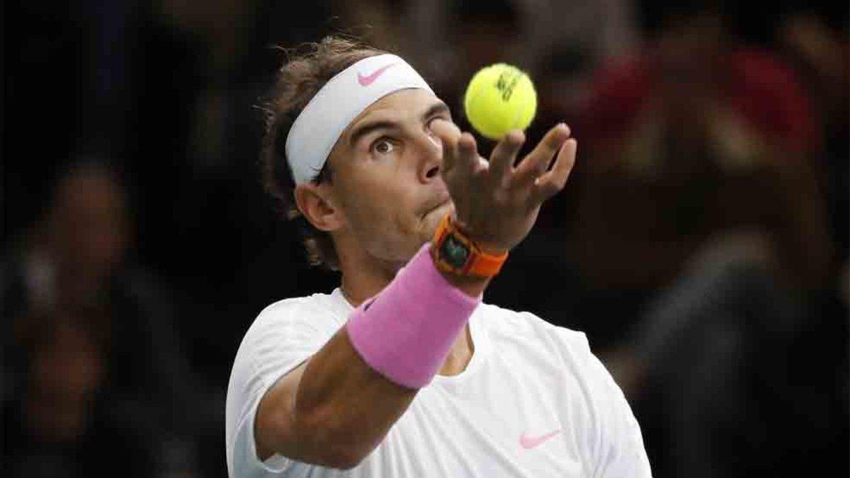 Nadal se sigue preparando