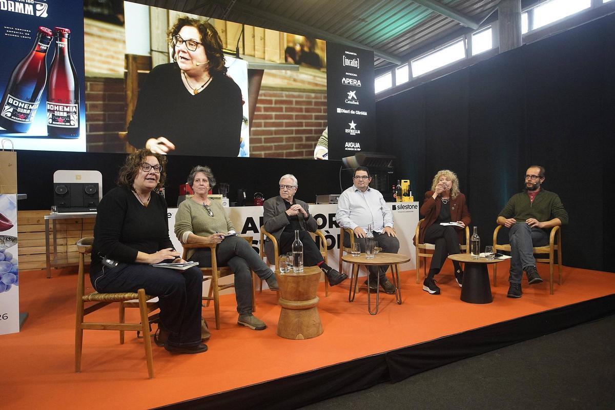 Ponència "Beure vi no és cap addicció", celebrada el segon dia de Fòrum Gastronòmic.