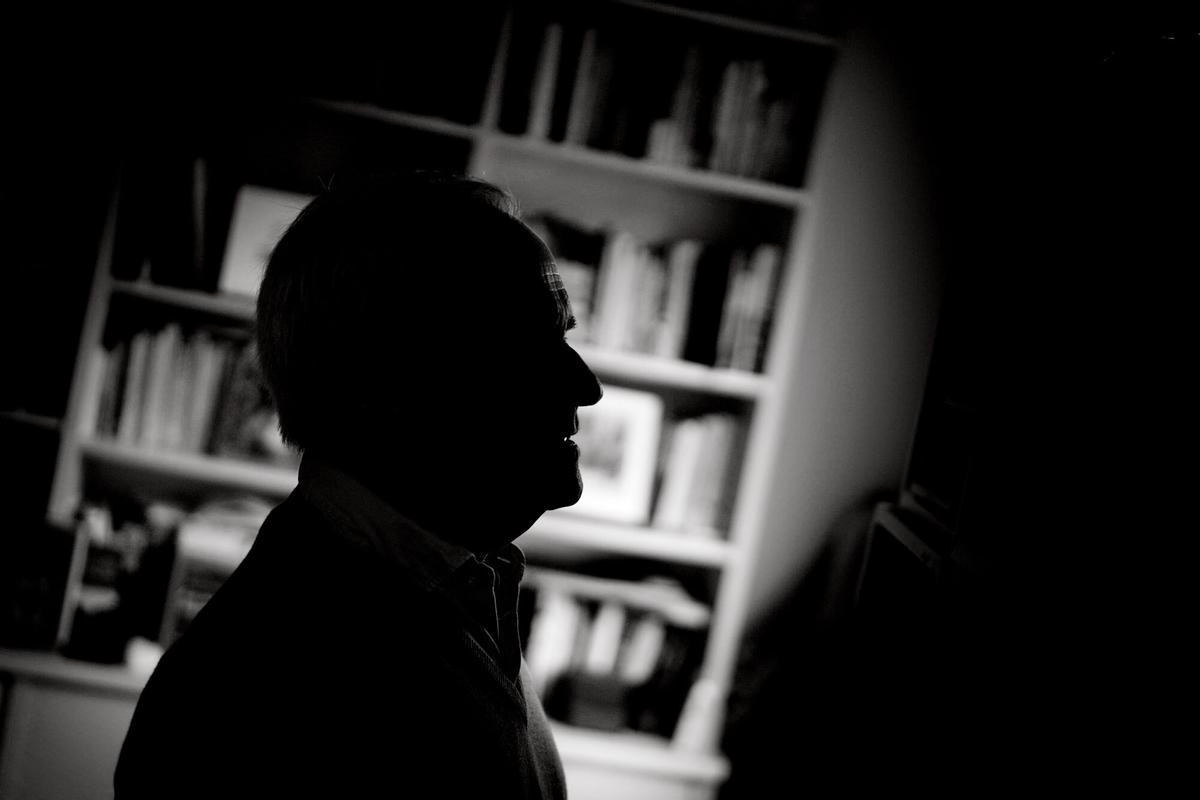 El escritor y periodista Juan Cruz.