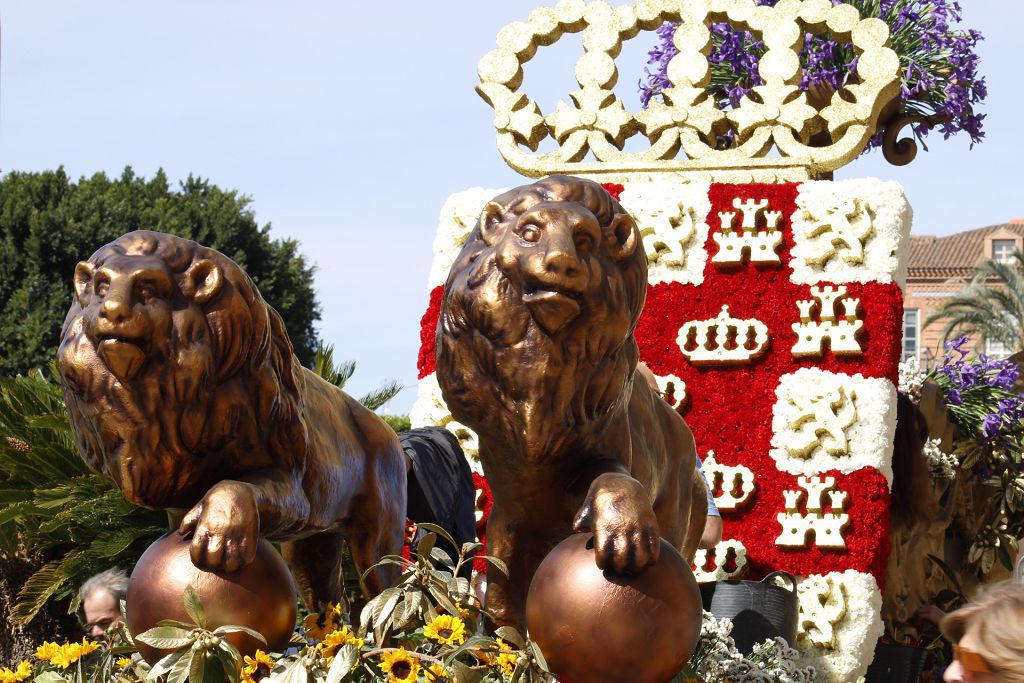 Estas son las carrozas que podrás ver esta tarde en el desfile de la Batalla de las Flores