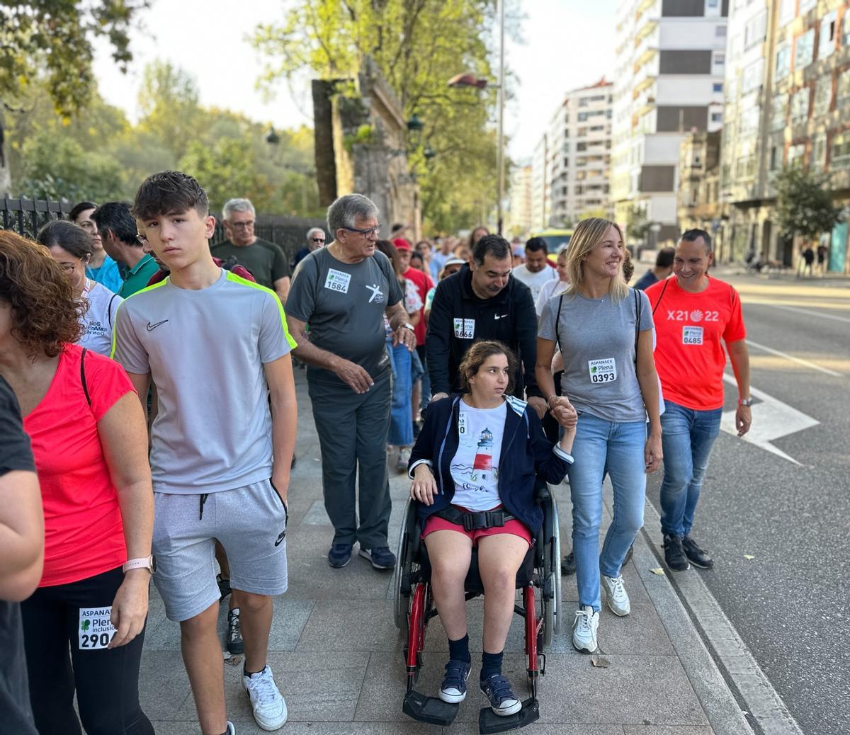 La vicepresidenta de la Deputación de Pontevedra. Marta Fernández-Tapias, también marchó por Vigo.