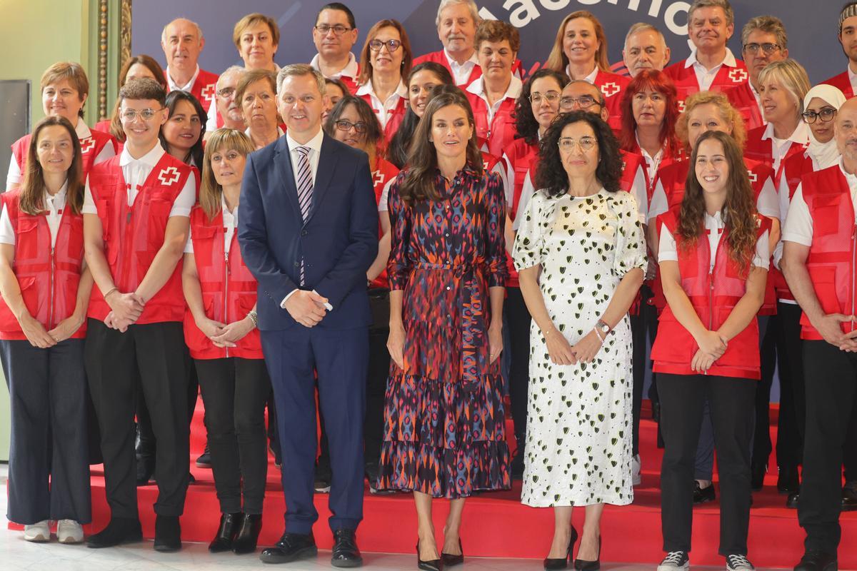 Letizia preside el Día Mundial de la Cruz Roja