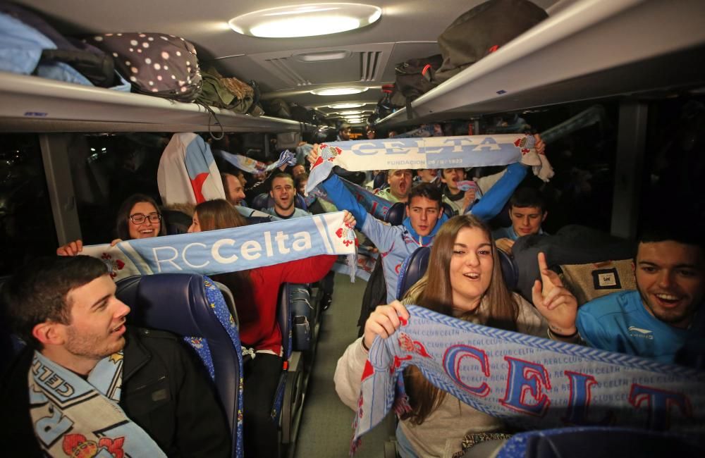 Alavés - Celta en la Copa del Rey | Casi 700 aficionados celestes, rumbo a Vitoria