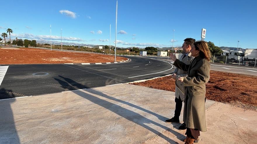 Almassora estrena la nueva rotonda de acceso al área industrial Supoi-8