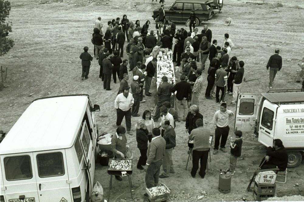 Sardinada en el monte