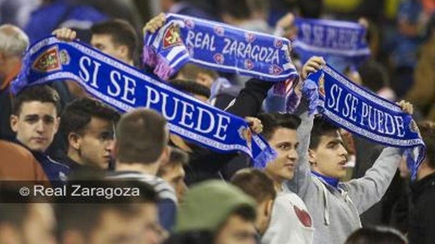 El Real Zaragoza pone a la venta doscientas entradas para el partido ante el Huesca