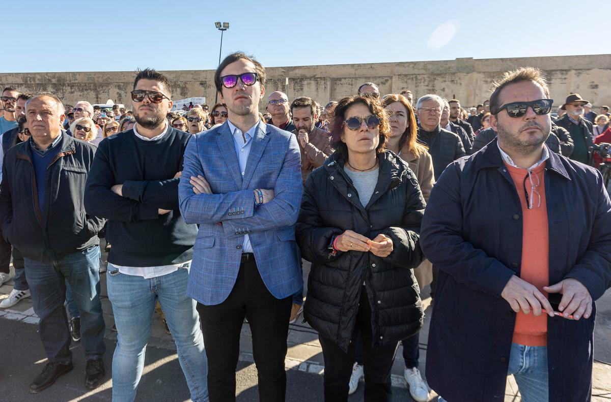 Los pescadores de La Vila Joiosa protestan por los recortes de la UE Los pescadores de La Vila Joiosa protestan por los recortes de la UE
